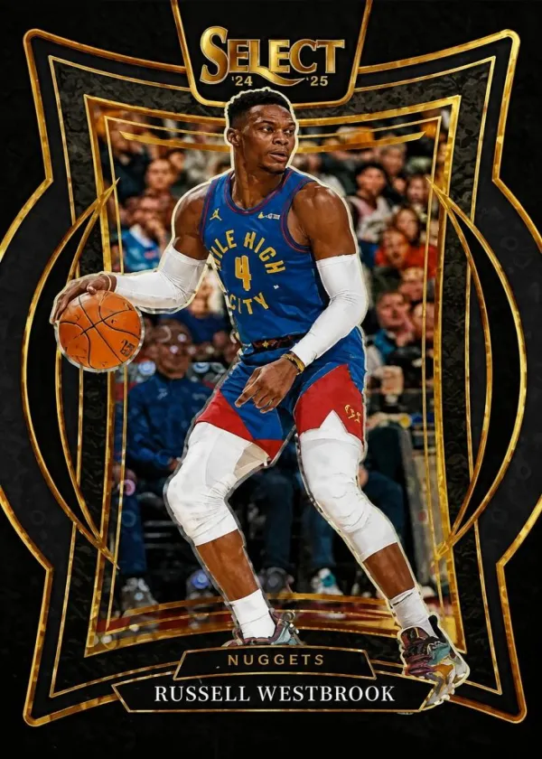 Russell Westbrook 2024 Panini Select Concourse Basketball Black Disco #18