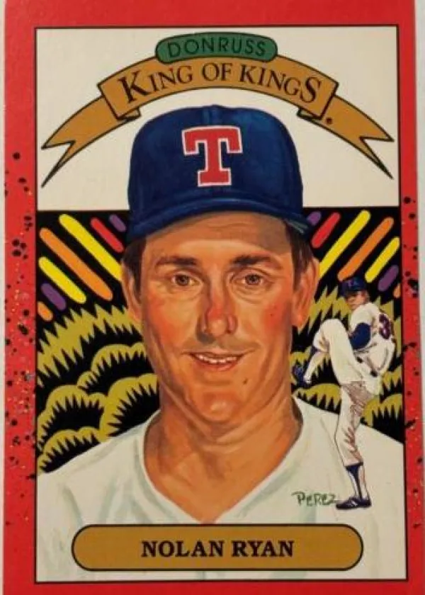 Nolan Ryan 1990 Donruss King of Kings Baseball #659