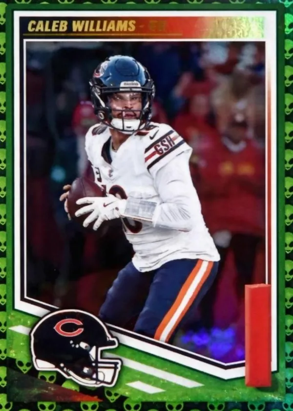 Caleb Williams 2025 Panini Score Football Extraterrestrial #107