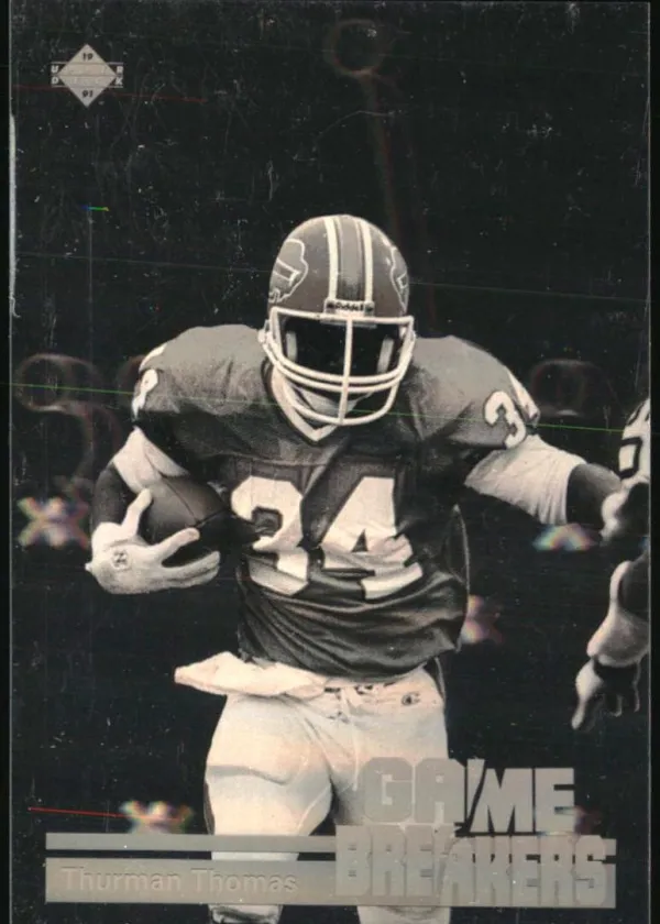 Thurman Thomas 1991 Upper Deck Game Breakers Football #GB2
