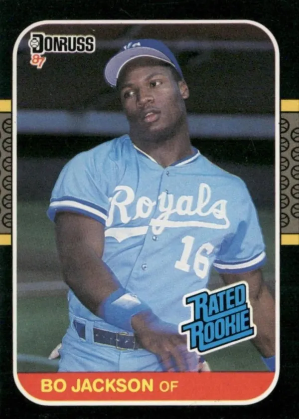 Bo Jackson 1987 Donruss Baseball #35
