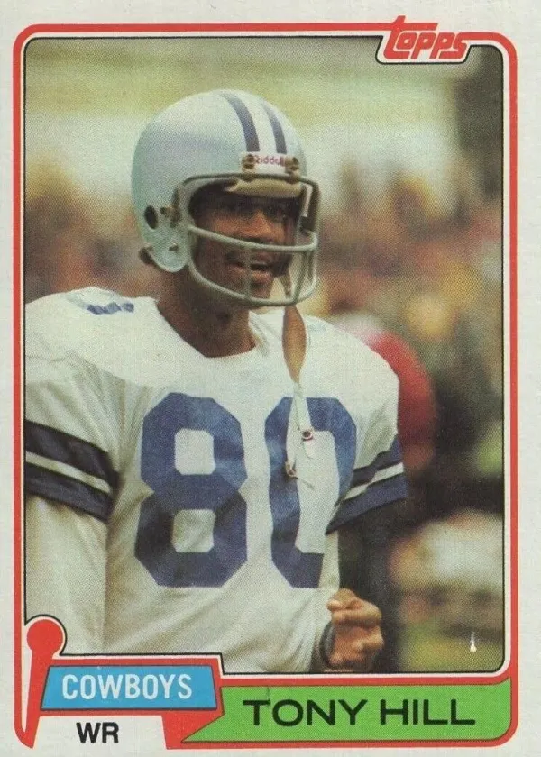 Tony Hill 1981 Topps Football #355