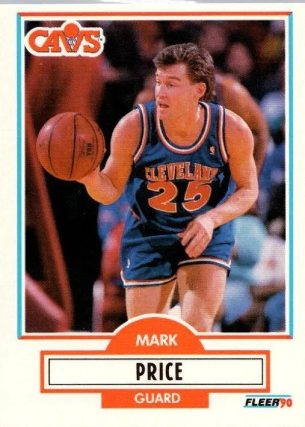 Mark Price 1990 Fleer Basketball #36
