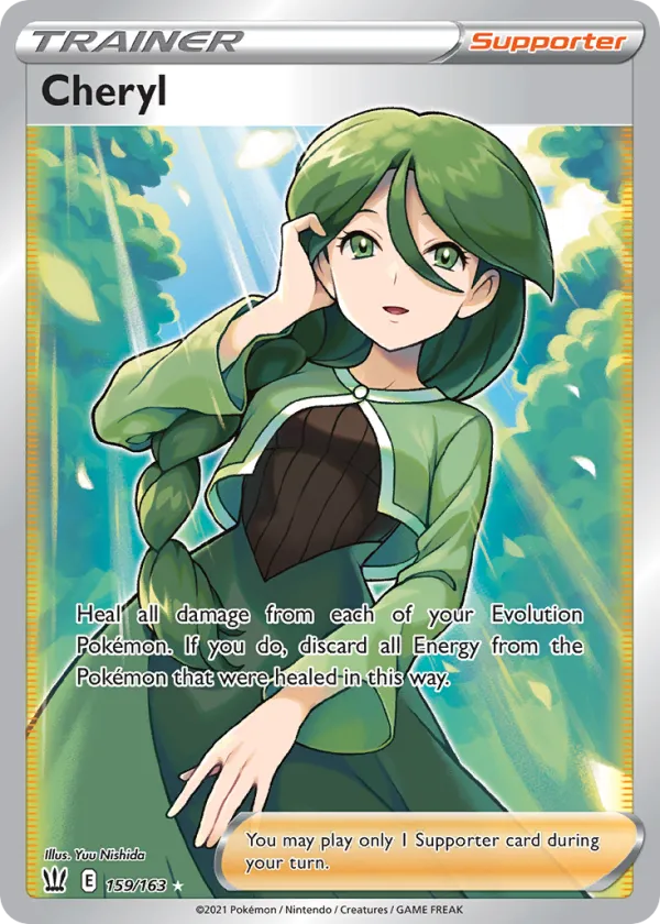 Cheryl Pokémon Battle Styles #159 Holo