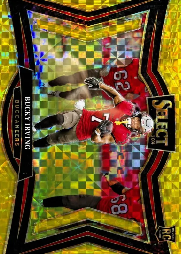 Bucky Irving 2024 Panini Select Field Level Football Gold #442